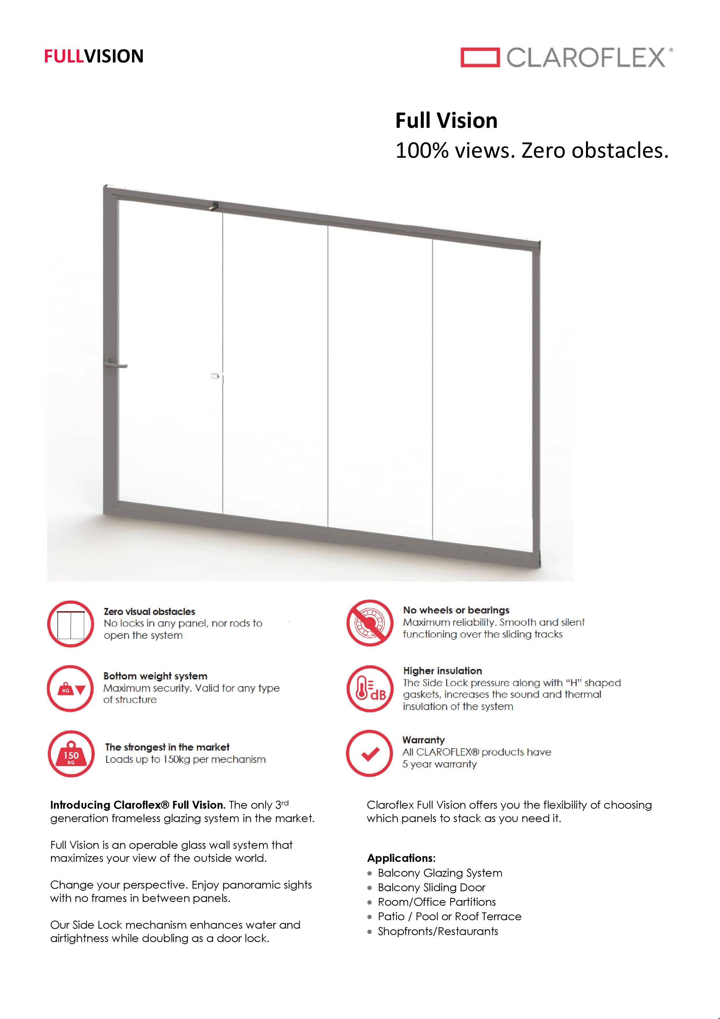 Claroflex Full Vision Brochure - Eatons 01